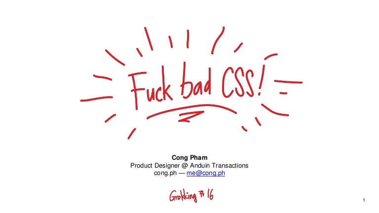 what the fuck is css Teen pantie fuck